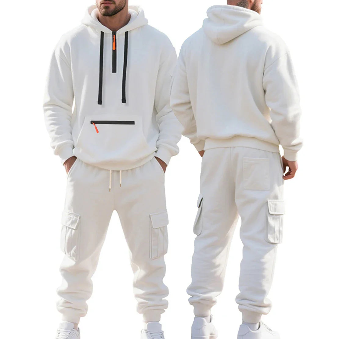 Sportliches Set mit Hoodie und Hose für Herren | Nordvar