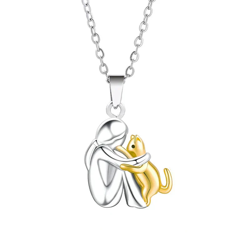 Elegante Katzenkette für Frauen mit symbolischem Anhänger | Mira