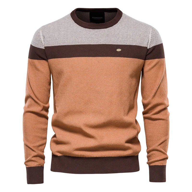 Herrenstrickjacke mit Rundhalsausschnitt | Kieran