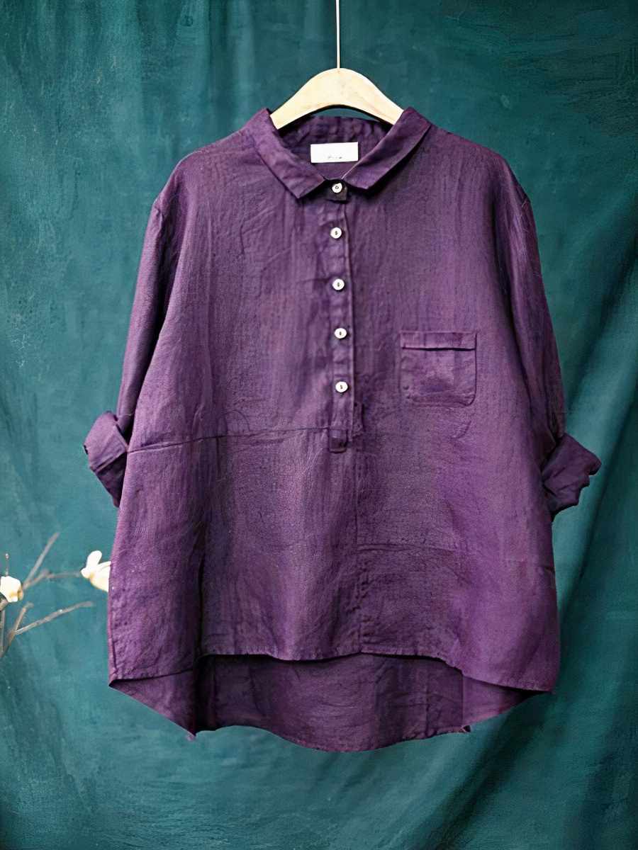 Damen Freizeithemd mit atmungsaktiver Passform für den Alltag