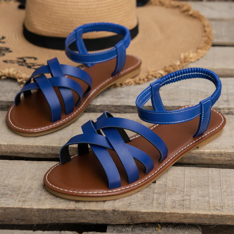 Bequeme Sommersandalen für Damen in modernem Design, perfekt für warme Tage und verschiedene Outfits.