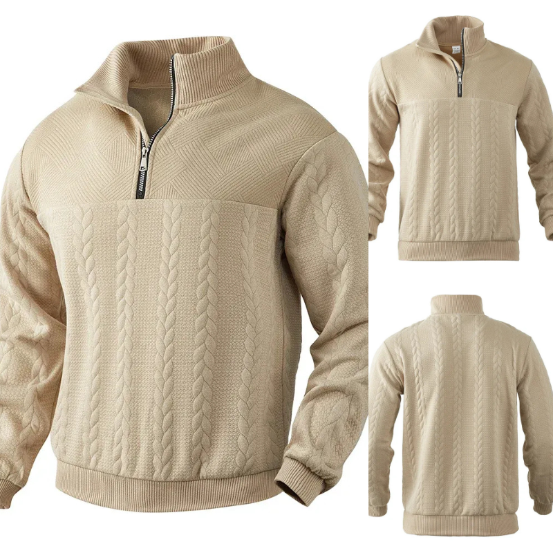 Bequemer Pullover für Herren in zeitlosem Design