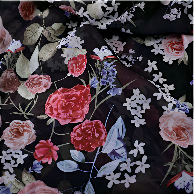 Bequemes florales Sommerkleid für Damen in luftigem Schnitt, ideal für warme Tage