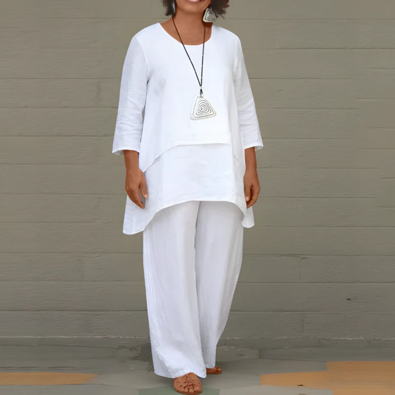 Damen bequemes und elegantes Set – stilvolle und komfortable Kleidung für Alltag und Freizeit