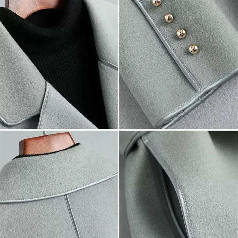 Damen eleganter Mantel für den Herbst in zeitlosem Design