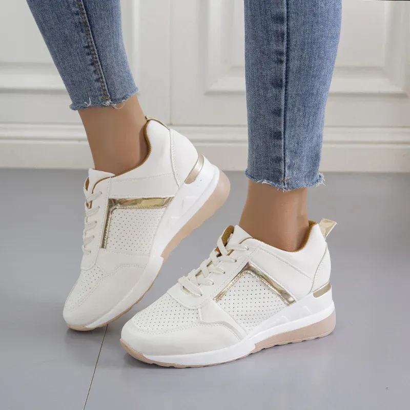 Damen stützende stylische Sneaker mit modernem Design für Alltag und Freizeit
