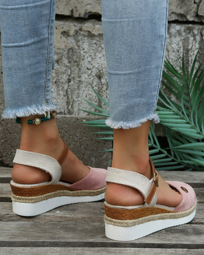 Damen stylische Sommer-Espadrilles für warme Tage und Freizeitoutfits