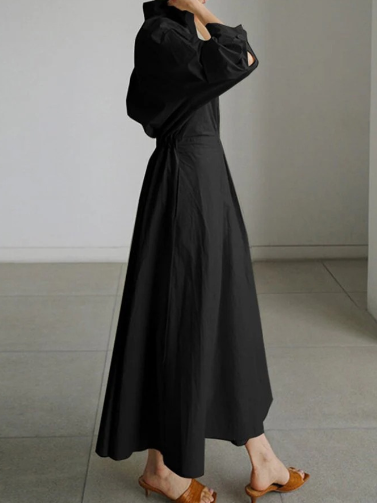 Damenkleid im Vintage-Design mit zeitloser Passform und stilvollen Details