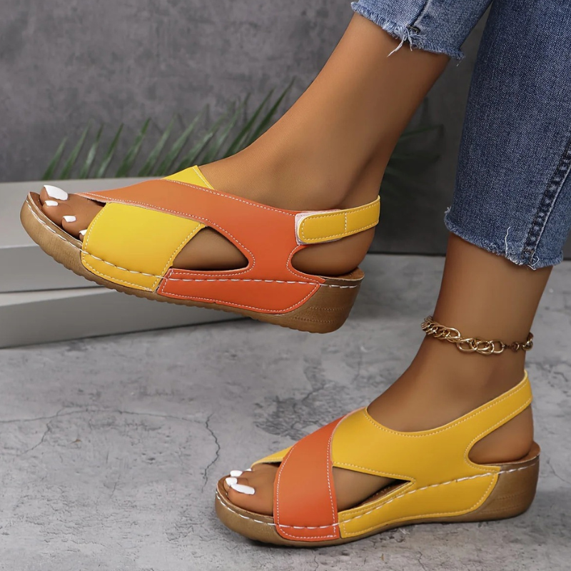 Damen wasserdichte Sommersandalen bequem für Sommeraktivitäten und Komfort