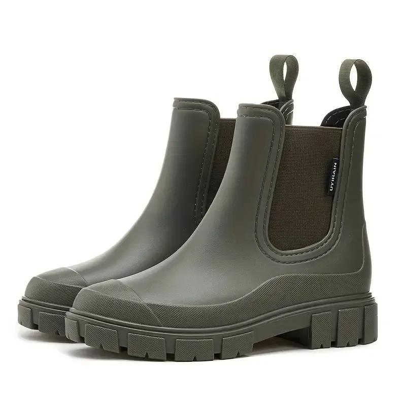 Elegante wasserdichte Regenstiefel für Damen in modernem Design