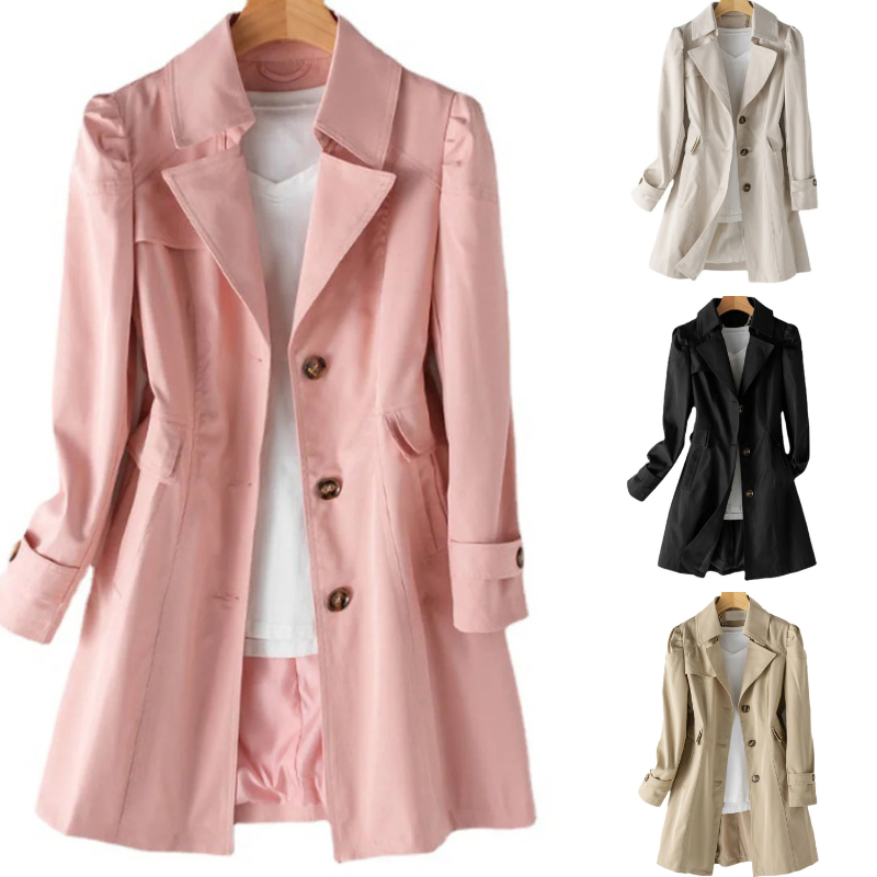 Eleganter Herbst-Trenchcoat für Damen in zeitlosem Design