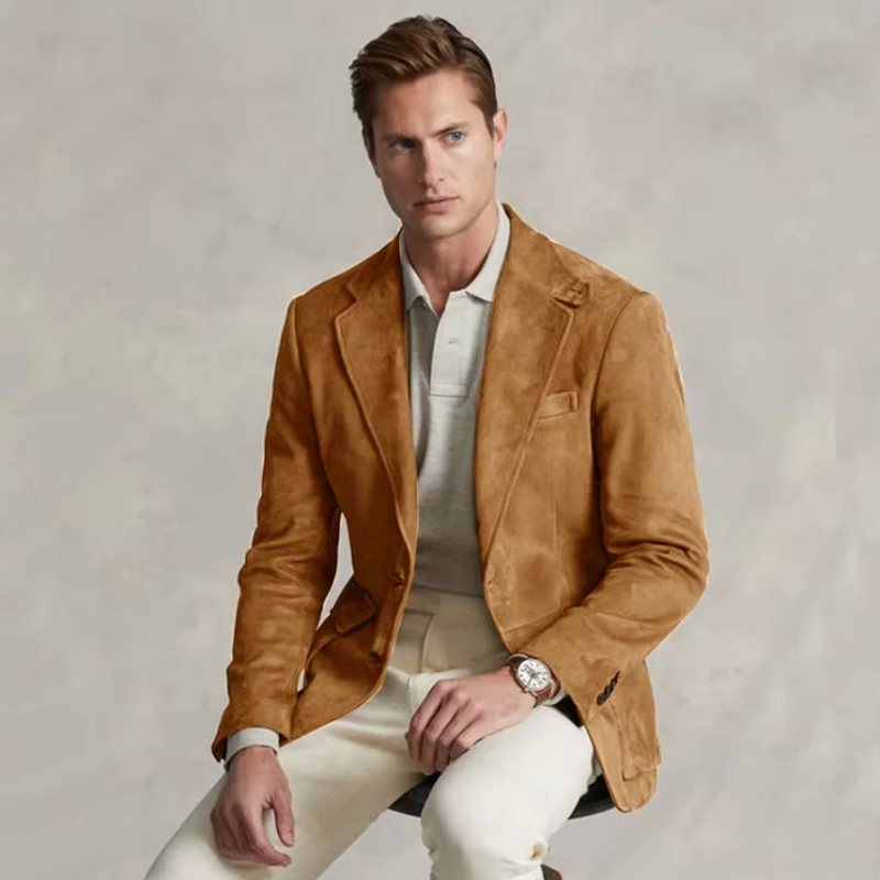 Eleganter Vintage-Blazer für Herren in klassischem Design