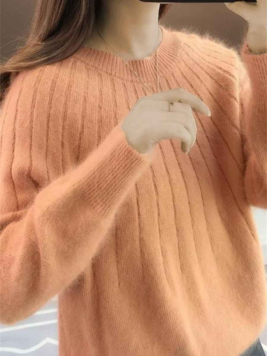 Eleganter weicher Damenpullover in zeitlosem Design