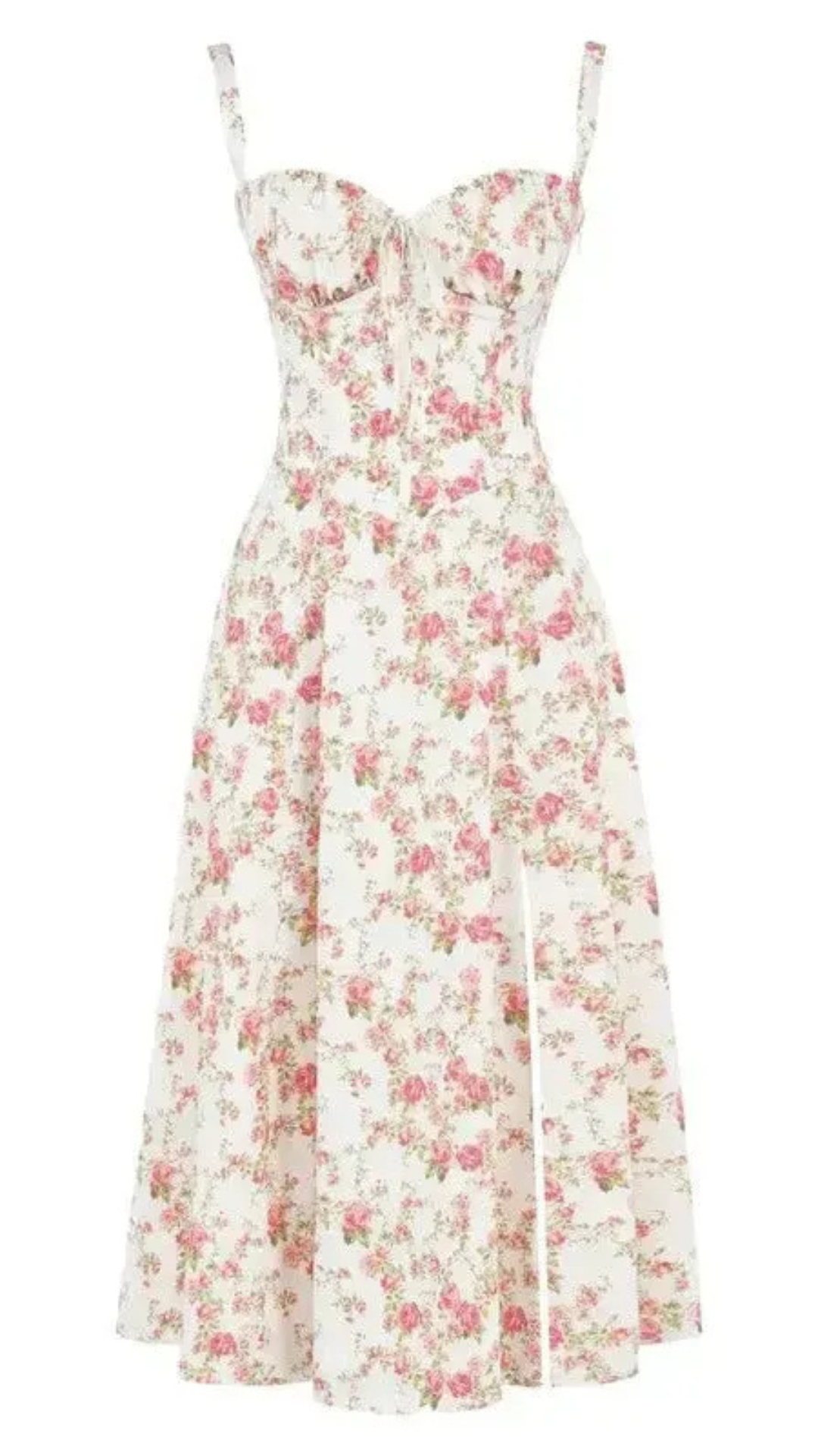 Elegantes Damen Korsett Sommerkleid für feminine und stilvolle Sommerauftritte