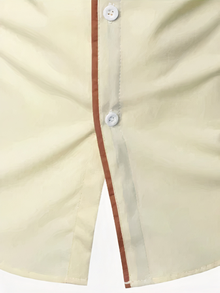 Elegantes Langarmhemd für Herren in klassischem Design für Alltag und Büro