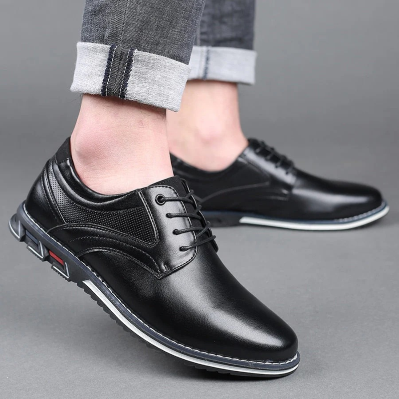 Herren elegante Anzugschuhe in klassischem Design für Büro und festliche Anlässe