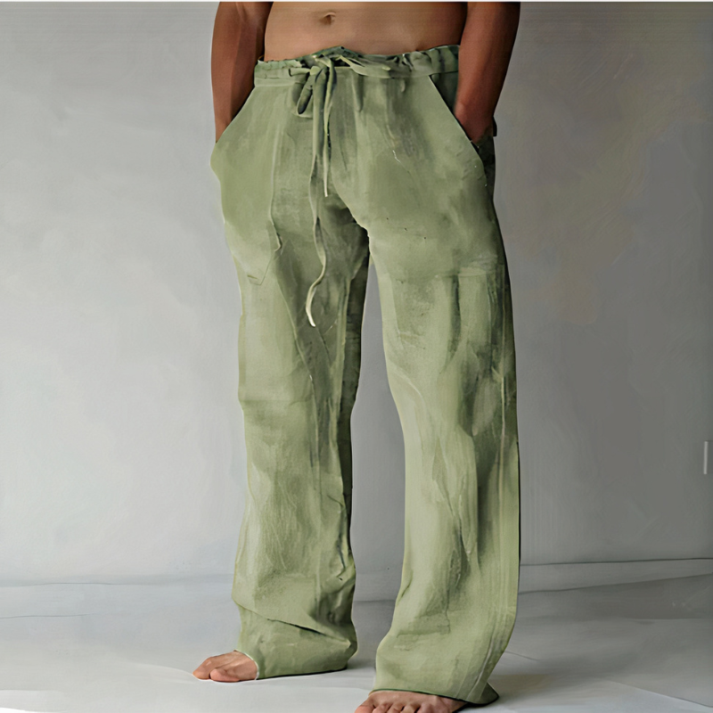 Herren elegante Strandhosen mit moderner Passform für den Sommer