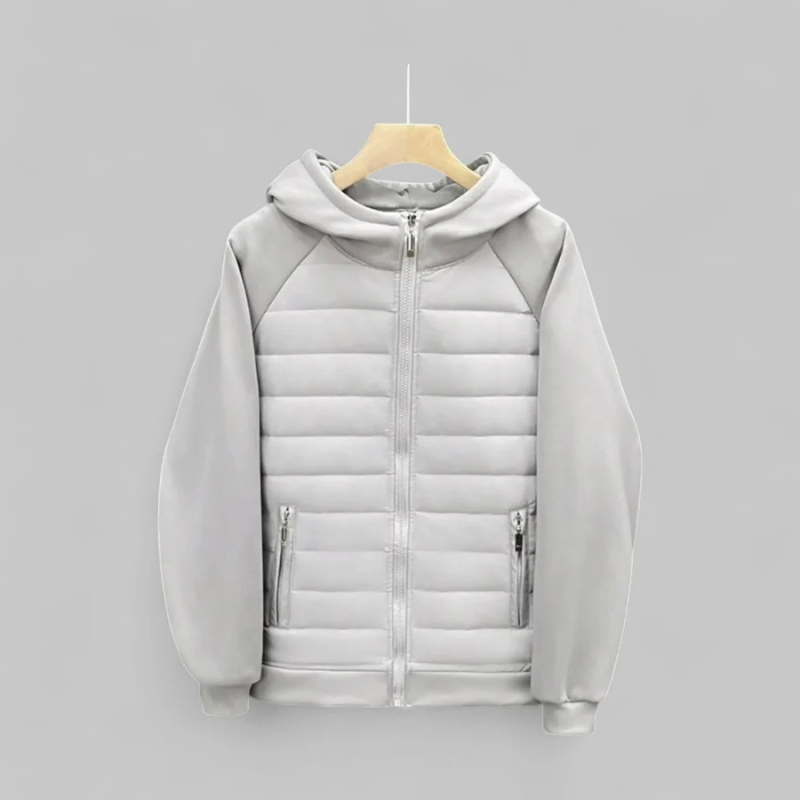 Herren klassische Kapuzenjacke im zeitlosen Design für Alltag und Freizeit