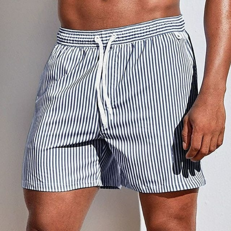 Herren klassische schnell trocknende Badeshorts mit zeitlosem Schnitt und praktischen Details