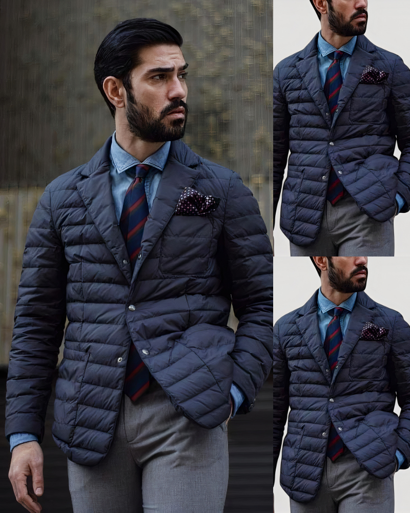 Elegante Herren Smart-Casual Blazerjacke für stilvolle und moderne Outfits