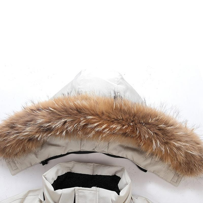 Herren stilvoller Winterparka, eleganter warmer Parka für kalte Wintertage.