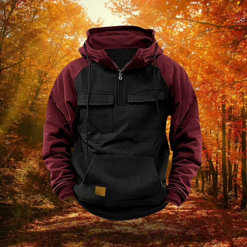Herren warmer Outdoor-Pullover für Freizeit und Aktivitäten im Freien