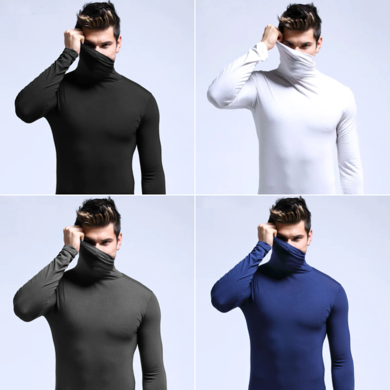 Herren warmer Slim-Fit Pullover, modern und bequem für Alltag und Büro