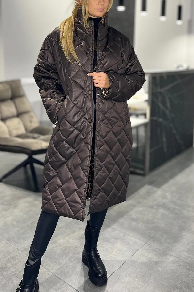 Eleganter Wendesteppmantel Für Damen | Maribel