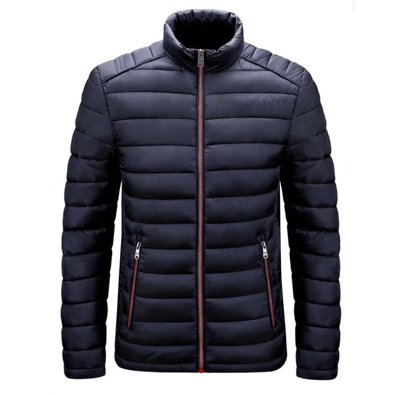 Klassische warme Winterjacke für Herren mit elegantem Design und zuverlässigem Kälteschutz