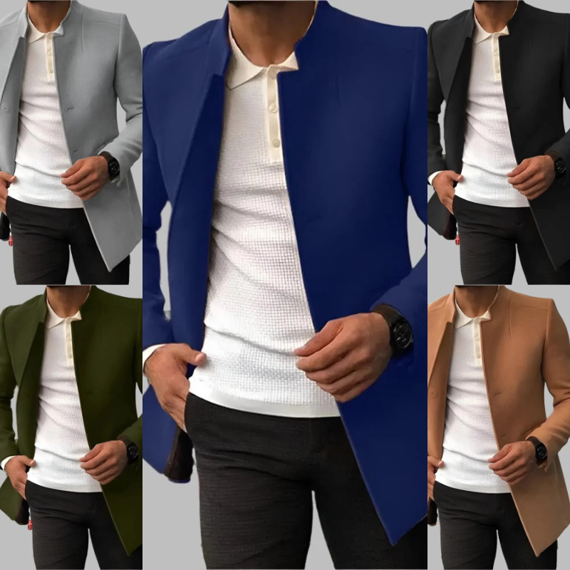 Klassischer Freizeitmantel für Herren in elegantem Design