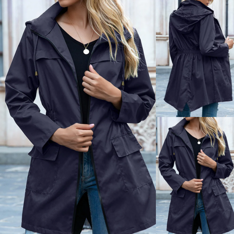 Leichte wetterfeste Jacke für Damen in modernem Design