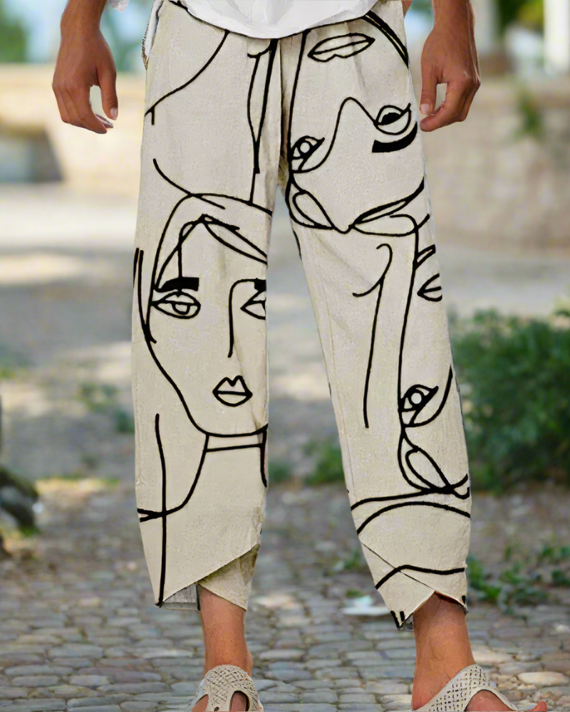 Freizeithose für Damen – ideal für Alltag, Freizeit und Wohlfühlmomente.