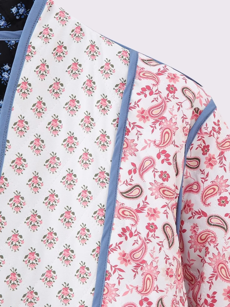 Modische Wendejacke für Damen, stilvoll und vielseitig für Alltag und Freizeit.