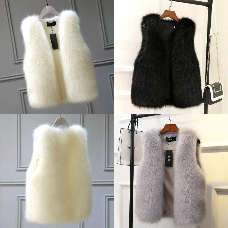 Modische Winterweste für Damen in elegantem Design