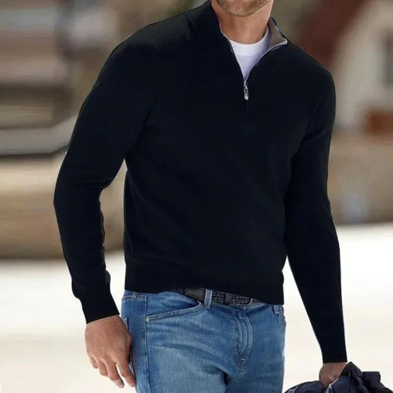 Slim-Fit-Pullover für Herren in modernem Design und eleganter Passform