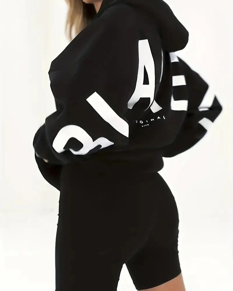 Trendiger Oversize-Hoodie für Damen mit lockerer Passform und modernem Stil