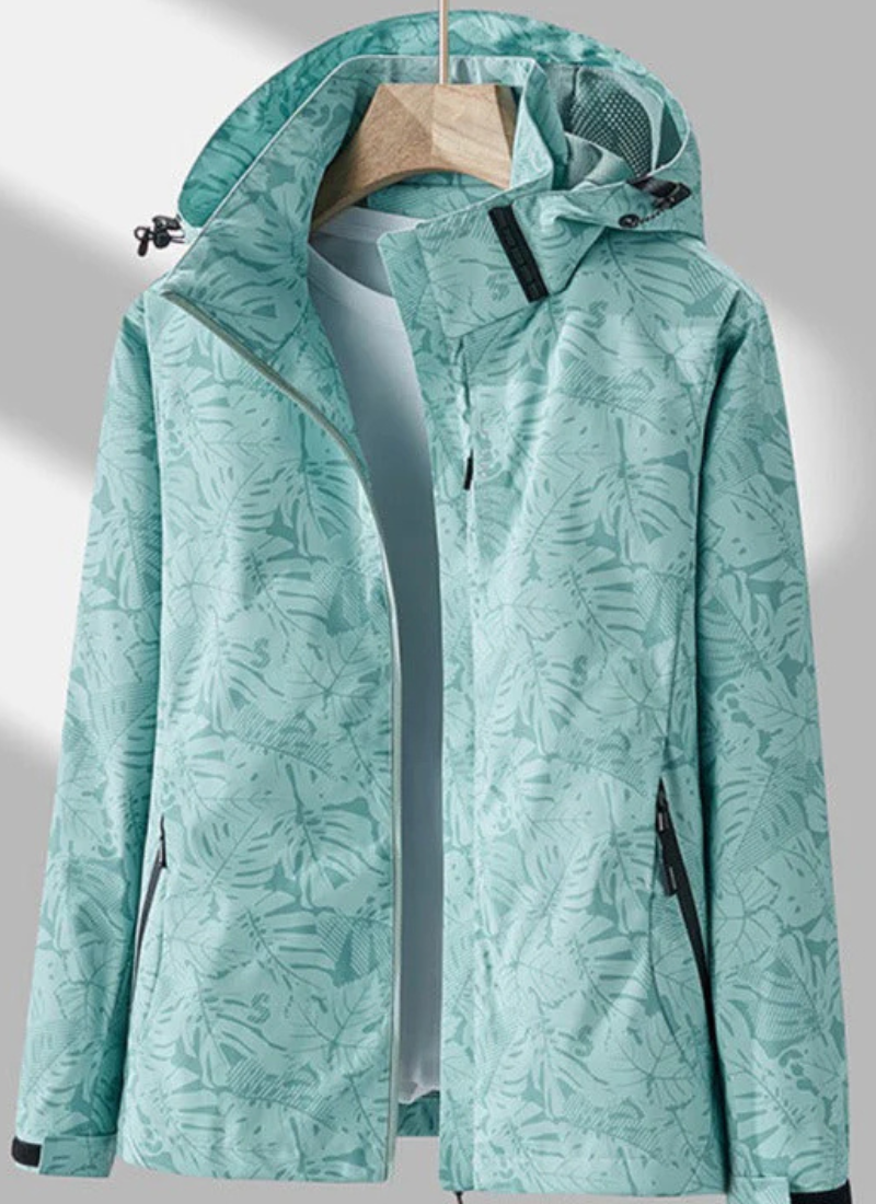 Wasserdichte und winddichte Damenjacke für optimalen Schutz bei jedem Wetter