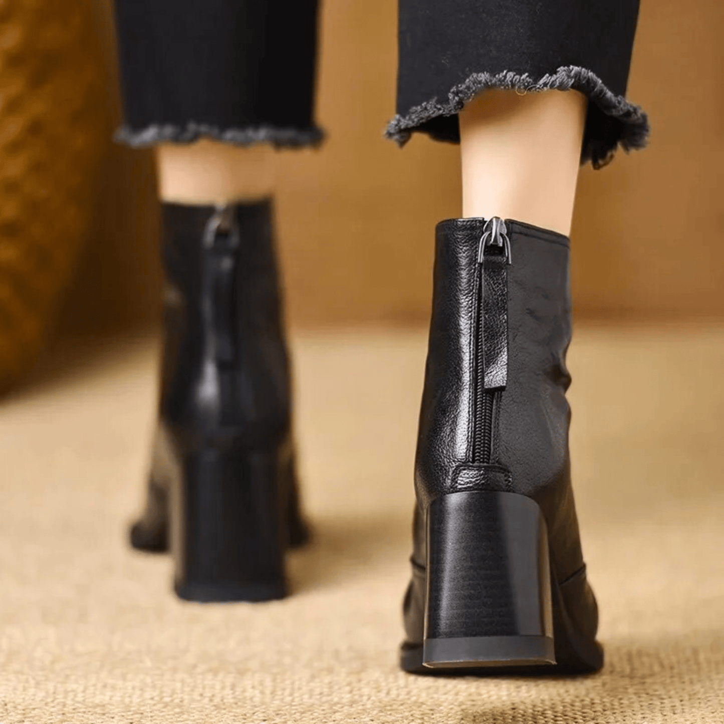 Eleganter Absatzstiefel für Damen | Ovellea