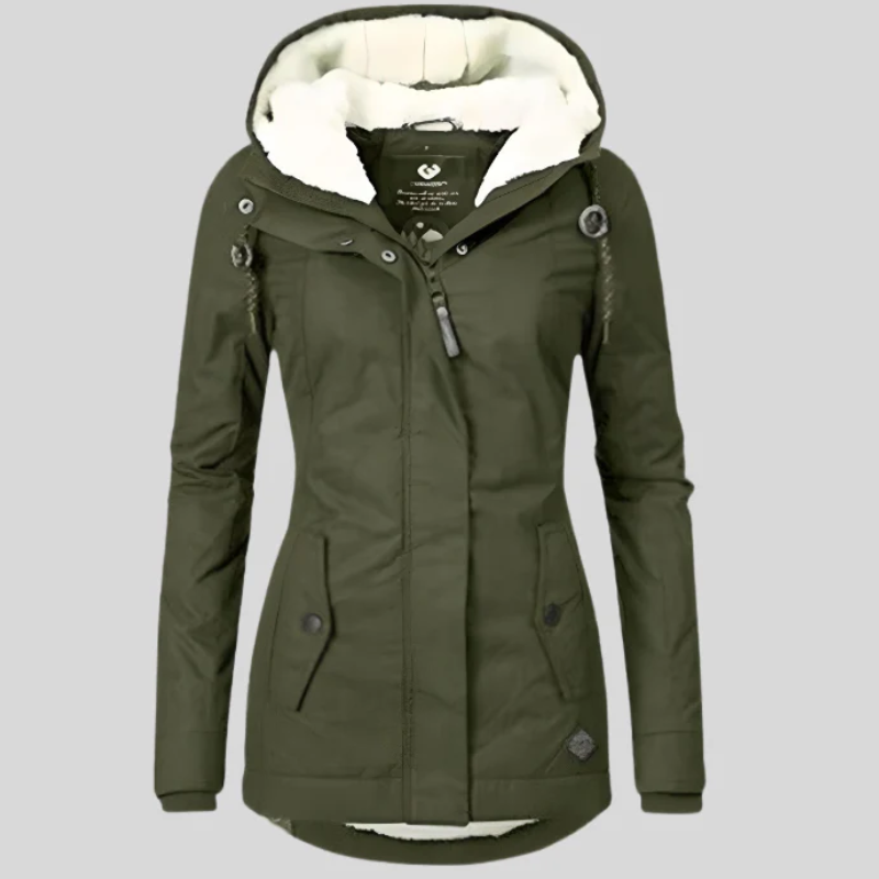 Wetterfeste Winterjacke für Damen in modernem Look