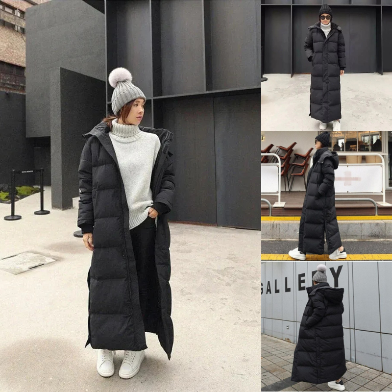 Wind- und wasserdichte Daunenjacke für Damen im modernen Design