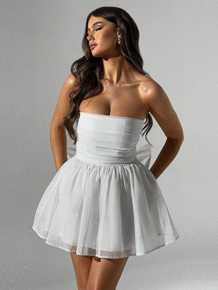 Wunderschönes Glitzer-Cocktailkleid für Damen – funkelndes Kleid für besondere Anlässe