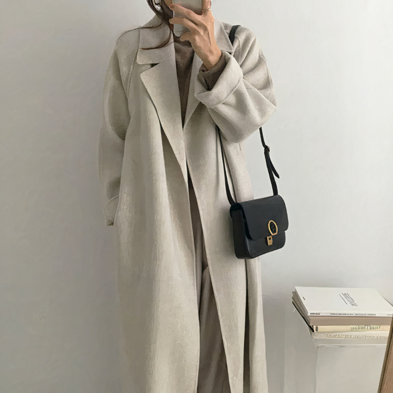 Zeitloser Damenmantel für stilvolle Auftritte