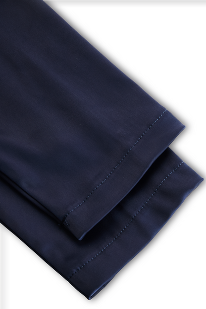 Elegantes Langarmkleid mit Schalkragen für Damen | Seraphine