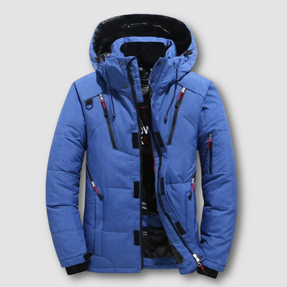 Gepflegte Jacke mit abnehmbarer Kapuze für Herren | Arvid