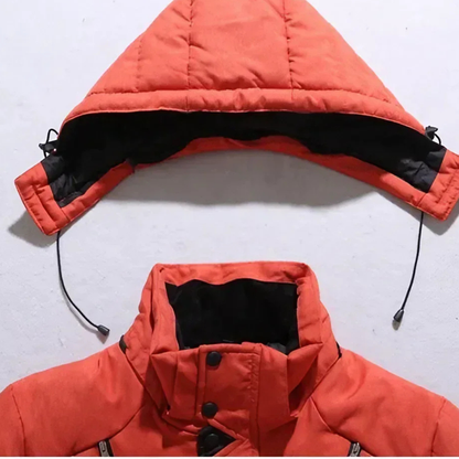 Gepflegte Jacke mit abnehmbarer Kapuze für Herren | Arvid