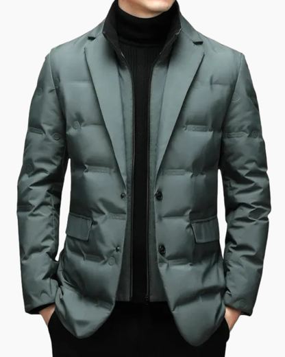Elegante Herrenjacke mit klarer Silhouette | Arvion