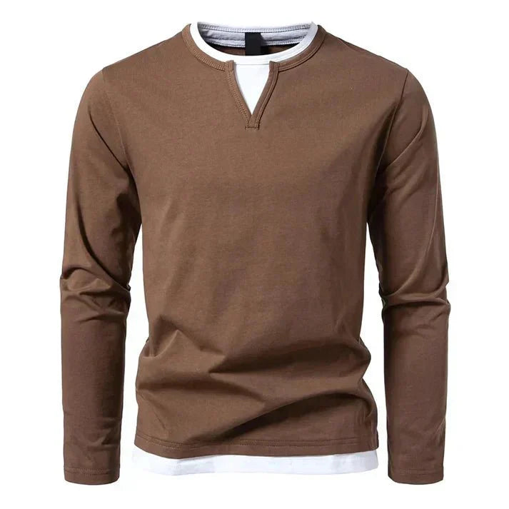 Elegantes Langarmshirt für Herren | Lioren