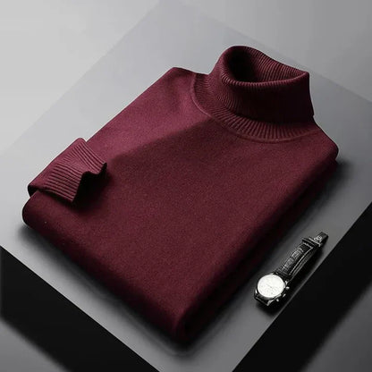 Eleganter Rollkragenpullover für Herren | Montaro