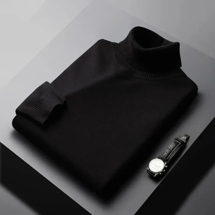 Eleganter Rollkragenpullover für Herren | Montaro