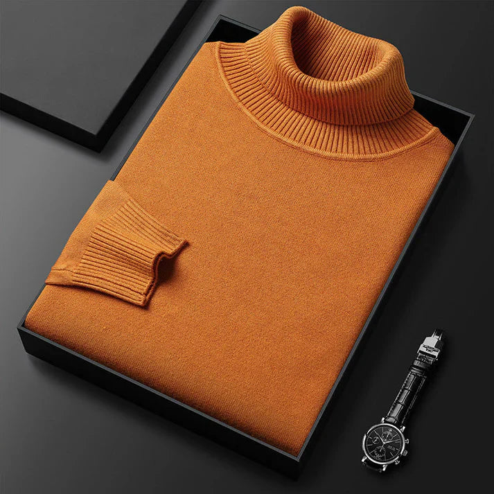 Eleganter Rollkragenpullover für Herren | Montaro